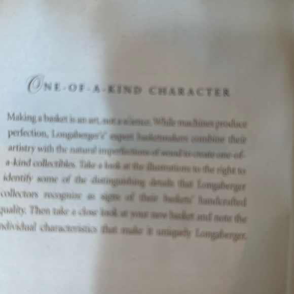 🐈‍⬛ Longberger Proudly  American Button Basket approx 6”x 3” - Picture 10 of 10